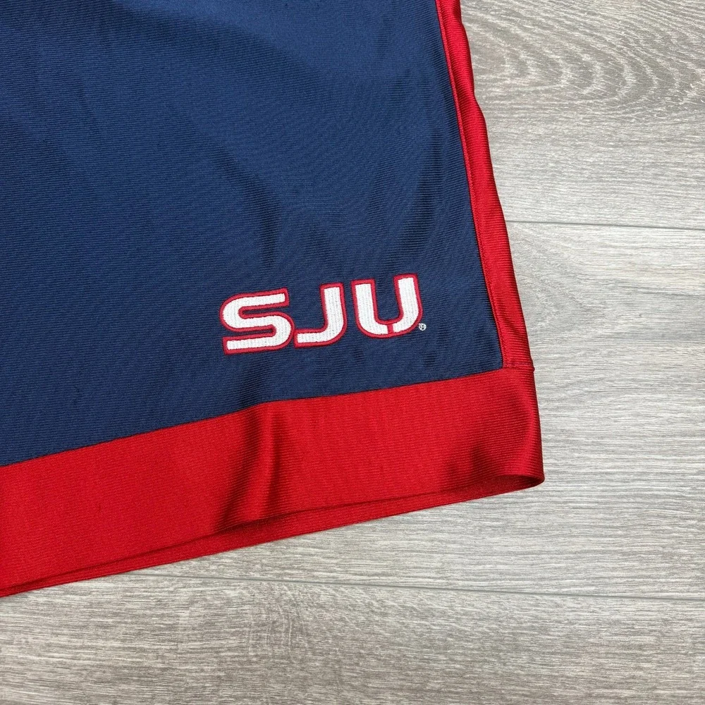 Saint Josephs University Shorts Mens XL Blue Dazzle Baggy Basketball Jordan VTG